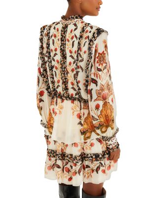 Berry Garden Mini Dress