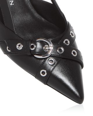 Women's Supermoto Slingback Pumps