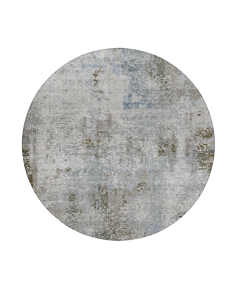 Dalyn Rug Company Dalyn Kochi Washable Kc4 Round Area Rug, 8' X 8' In Brown