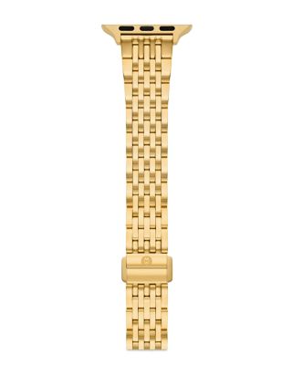 MICHELE - 18K Gold Plated Bracelet Band for Apple Watch&reg;, 38-49mm