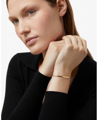 Stainless Steel Atlas Herringbone Bracelet