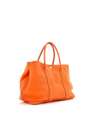 36 Garden Party Tote Leather