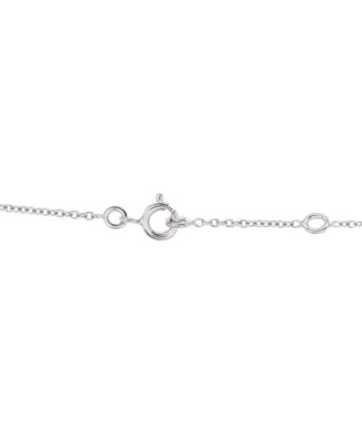 Kelly Amulette Pendant Necklace 18K White Gold and Diamonds