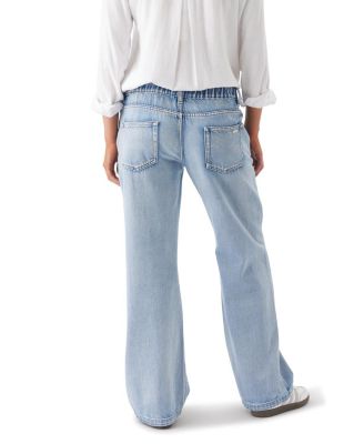 Billie Elastic Waist Jean in Light Wash
