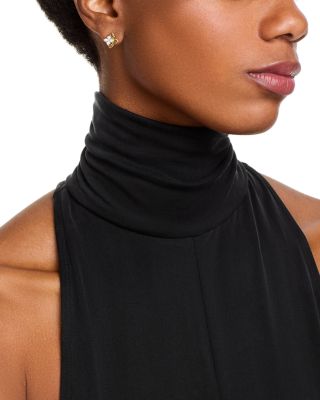 18K White & Yellow Gold Love in Verona Diamond Flower Stud Earrings