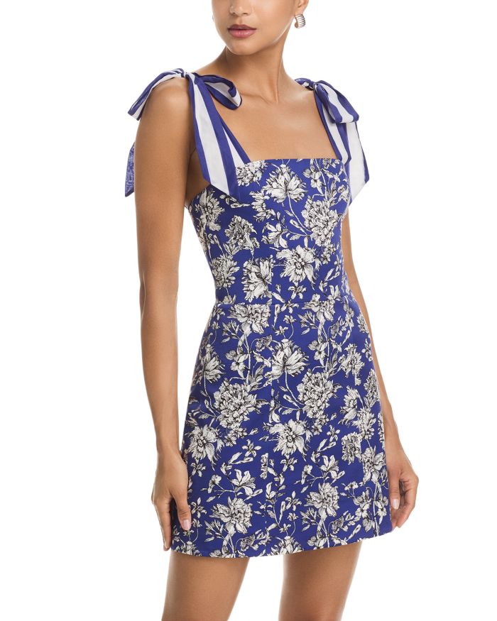 Maryann Floral Tie Shoulder Dress