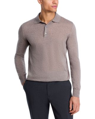 Merino Knit Polo Sweater