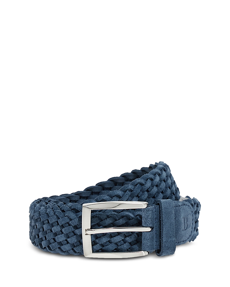 Boggi Milano Suede Braided Belt