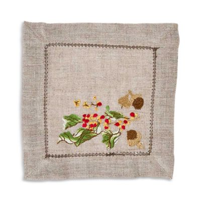 Forest Walk Cocktail Napkins, Assorted Set of 4