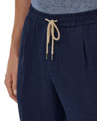 City Linen Tapered Trousers