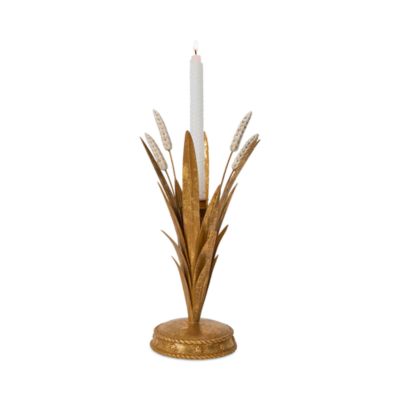 Forest Walk Wheat 13" Candlestick