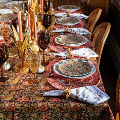 Willa Amber Tablecloth, 60" x 120"