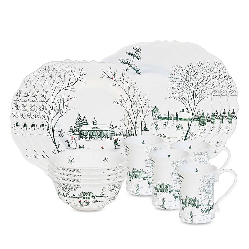 Juliska Country Estate Winter Frolic 16-Piece Place Setting