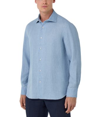 Linen Button Front Shirt