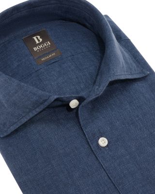 Linen Button Front Shirt