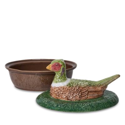 Forest Walk Pheasant Baker with Lid