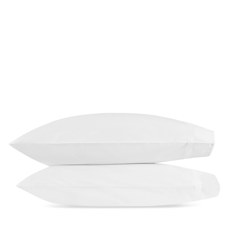 Matouk Louise Standard Pillowcase, Pair In White