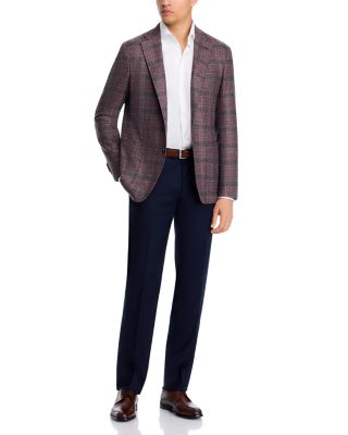 Canali Cotton Jersey Slim Fit Sport Shirt