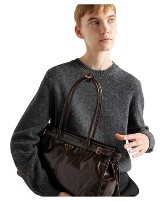 Bonnie Large Convertible Leather Shoulder Handbag