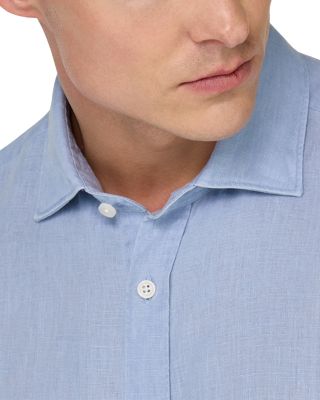 Linen Button Front Shirt