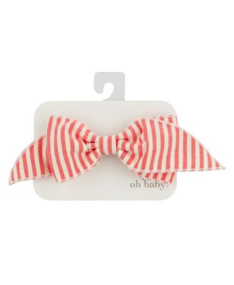 Girls' Scarlett Bow on Cabana Clip - Baby