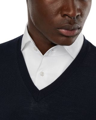 Merino Wool V-Neck Sweater