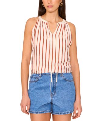 VINCE CAMUTO - Tie Neck Top