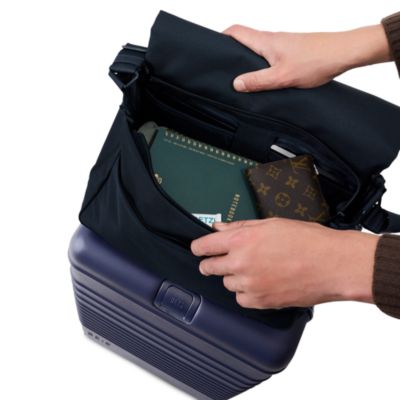 The Expandable Messenger Tote