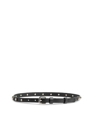 Women's Skinny Studs Belt 
