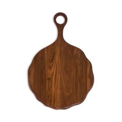 Puro Round Serving Board, Teak