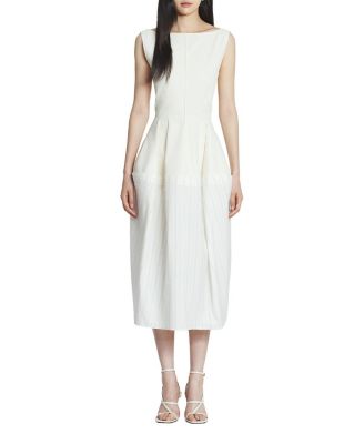 Lanvin - Cotton Peplum Dress