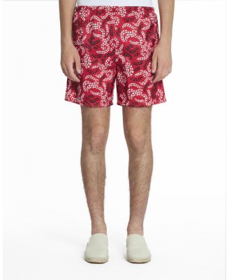 Lanvin - Printed Swim Trunks