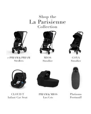 Cloud T Comfort Extend Infant Car Seat with SensorSafe, La Parisienne