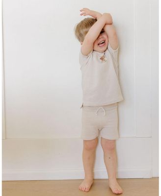 Boys' Organic Bear Collection French Terry Tee - Little Kid