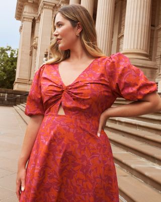 Aura Falls Twist Front Dress