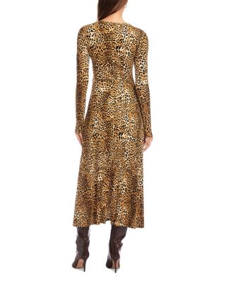 Kourtney Cross Front Midi Dress