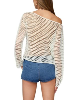 Kalley Off Shoulder Crochet Top