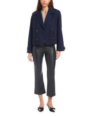 Chelsea Cropped Trench Coat 