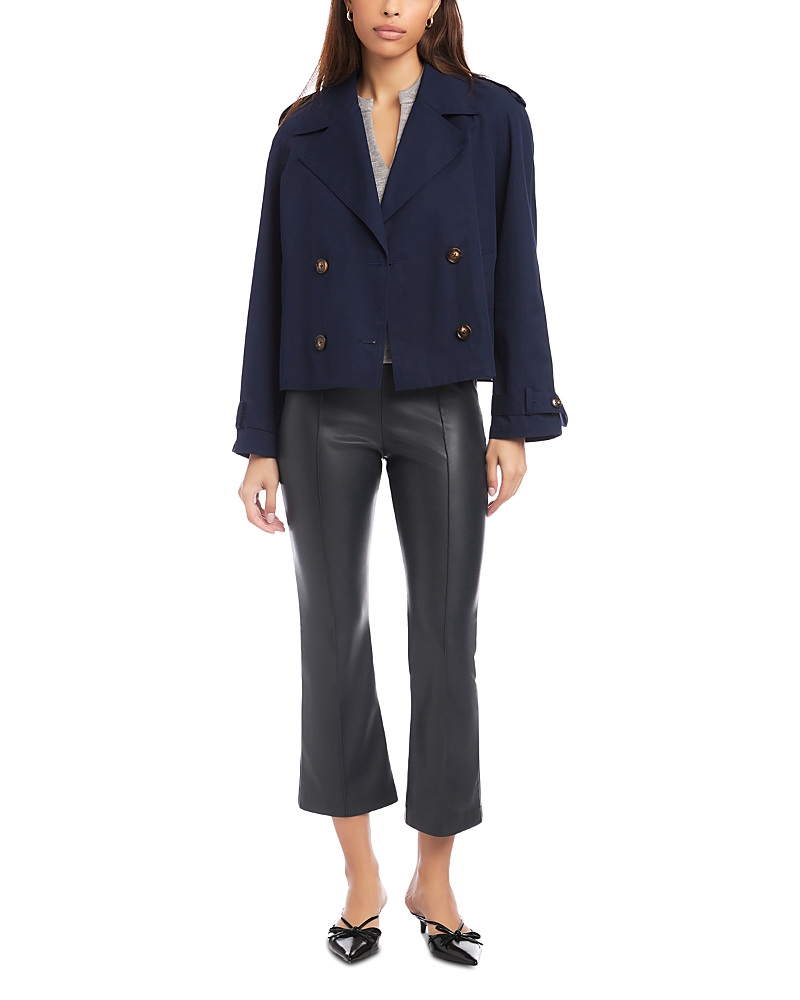 Fifteen Twenty Chelsea Cropped Trench Coat