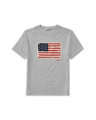 Polo Ralph Lauren Boys' Flag Cotton Jersey Tee - Big Kid