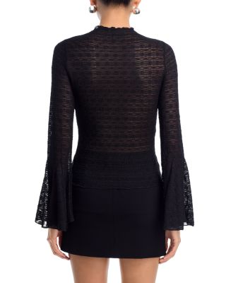 Puckered Lace Top - Exclusive