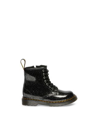 Girls' 1460 Glitter Lace Up Boots - Toddler