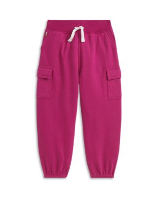 Girls' Fleece Cargo Jogger Pant - Little Kid