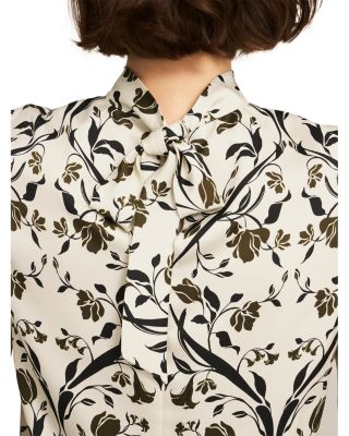 Harptree Floral Print Top