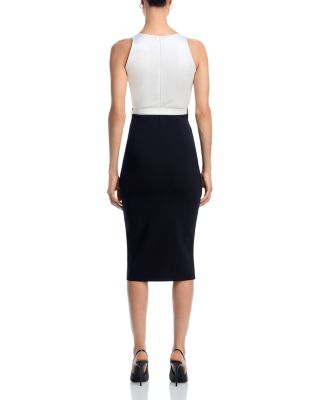 Rona Belted Surplice Neck Dress