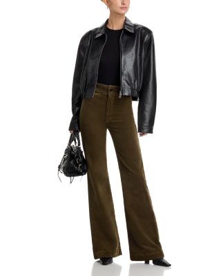 Brighton Wide Leg High Rise Corduroy Pants