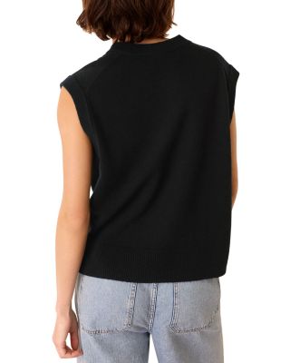 Wool Sleeveless Sweater