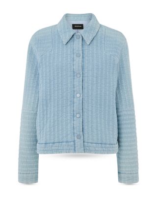 Quilted Chambray Jacket