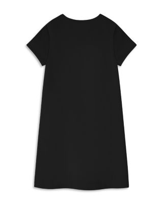 Girls&#39; Punto Milano Jersey &amp; 90s Logo Pinned Print Dress - Big Kid