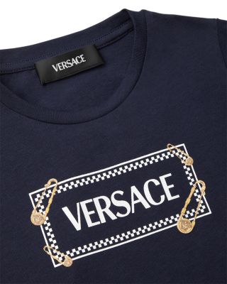 Unisex 90s Pinned Logo Print Tee - Baby, Little Kid